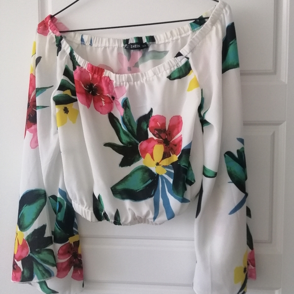 Floral crop top - Picture 4 of 6